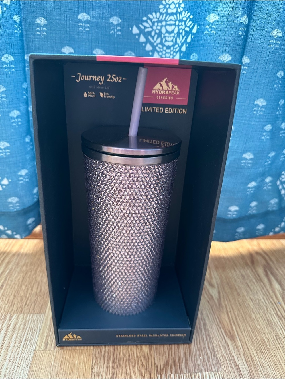 Hydrapeak Limited Edition 25oz Insulated Tumbler - Silver Sparkle